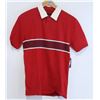 Image 1 : BRIXTON MENS RED TIPTON SS POLO SIZE L
