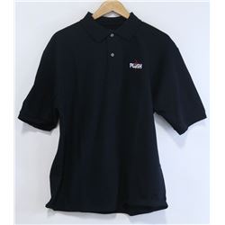 JERZEES PLUSH BLACK MENS POLO SHIRT SIZE XL