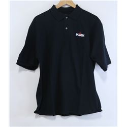 JERZEES PLUSH BLACK MENS POLO SHIRT SIZE XL