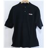 Image 1 : JERZEES PLUSH BLACK MENS POLO SHIRT SIZE L