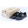 Image 1 : HUFF HUPPER 2 LO BLACK/BLACK MENS SHOES SIZE 8