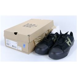 HUFF HUPPER 2 LO BLACK/BLACK MENS SHOES SIZE 9.5