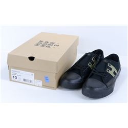 HUFF HUPPER 2 LO BLACK/BLACK MENS SHOES SIZE 10