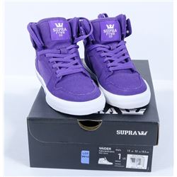 SUPRA KIDS VAIDER PURPLE/WHITE SHOE SIZE 1