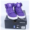 Image 1 : SUPRA KIDS VAIDER PURPLE/WHITE SHOE SIZE 1