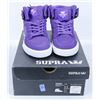Image 1 : SUPRA KIDS VAIDER PURPLE/WHITE SHOE SIZE 3.5