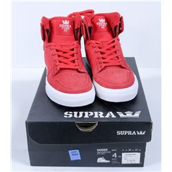 SUPRA KIDS VAIDER FORMULA1/WHITE SHOE SIZE 4