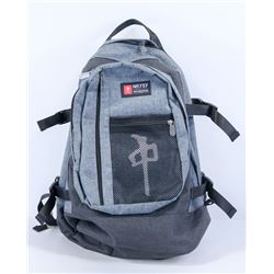 RED DRAGON BLUE DOUBLE POCKET BACK PACK