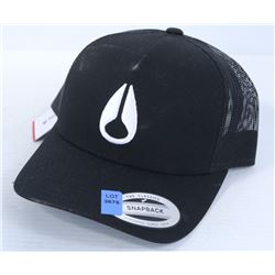 BLACK NIXON MESH SNAP BACK BALL CAP
