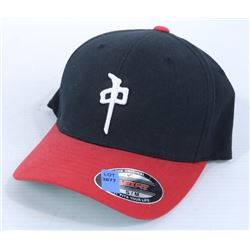 RED DRAGON FLEX FIT BLACK AND RED BALL CAP