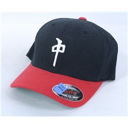 RED DRAGON FLEX FIT BLACK AND RED BALL CAP