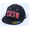 Image 1 : KR3W BLACK AND RED FLEX FIT 7 1/4 - 7 5/8 FITTED