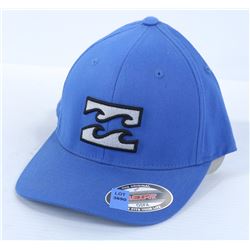 BILLABONG BLUE FLEX FIT BALL CAP ONE SIZE