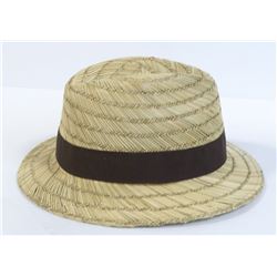 BRIXTON WICKER STYLE FEDORA SIZE M- 7 1/4-58CM