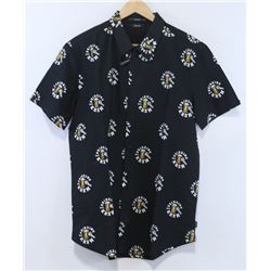 KR3W MENS DRINKING CREW SHORT SLEEVE BUTTON UP