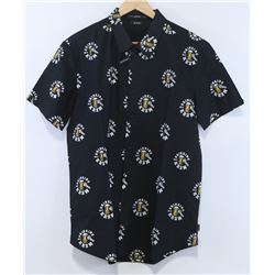 KR3W MENS DRINKING CREW SHORT SLEEVE BUTTON UP