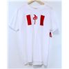 Image 1 : RED DRAGON MENS WHITE CANADA FLAG T-SHIRT SIZE