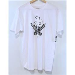 RED DRAGON MENS WHITE WOLF KNIVES T-SHIRT SIZE