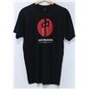 Image 1 : RED DRAGON MENS BLACK LOGO T-SHIRT SIZE LARGE