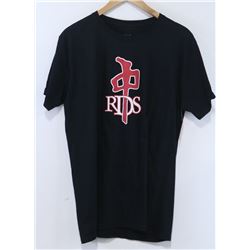 RED DRAGON MENS BLACK RDS T-SHIRT SIZE LARGE