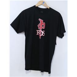 RED DRAGON MENS BLACK RDS T-SHIRT SIZE LARGE