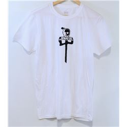 RED DRAGON MENS WHITE SKATES T-SHIRT SIZE MEDIUM