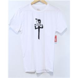 RED DRAGON MENS WHITE SKATES T-SHIRT SIZE MEDIUM