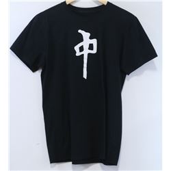 RED DRAGON MENS BLACK EMBLEM T-SHIRT SIZE MEDIUM