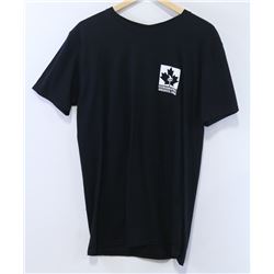 RED DRAGON MENS BLACK VANCOUVER CANADA T-SHIRT