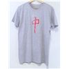 Image 1 : RED DRAGON MENS LIGHT GREY LOGO T-SHIRT