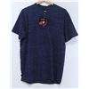 Image 1 : RED DRAGON MENS NAVY BUTTON COLLAR T-SHIRT SIZE