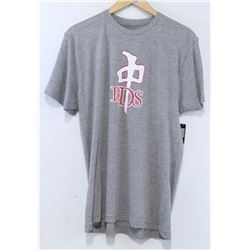 RED DRAGON MENS LIGHT GRAY RDS T-SHIRT SIZE LARGE