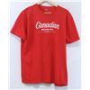 Image 1 : RED DRAGON MENS RED CANADIAN SHIRT SIZE LARGE