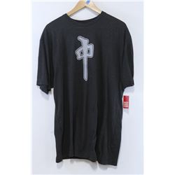 RED DRAGON MENS DARK GRAY LOGO T-SHIRT SIZE