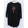 Image 1 : RED DRAGON MENS BLACK 3/4 LENGTH LOGO SHIRT SIZE