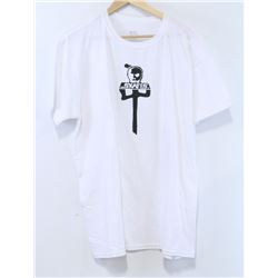 RED DRAGON MENS WHITE SKATES T-SHIRT