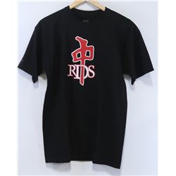 RED DRAGON MENS BLACK RDS T-SHIRT SIZE MEDIUM