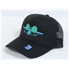 Image 1 : SANTA MONICA AIRLINES BLACK MESH SNAPBACK HAT