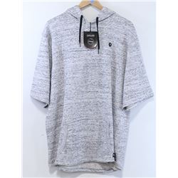 RED DRAGON MENS GREY SHORT SLEEVE HOODIE SIZE