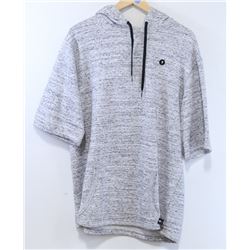 RED DRAGON MENS GREY SHORT SLEEVE HOODIE SIZE