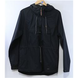 HOLDEN MENS BLACK PULLOVER NYLON HOODED JACKET