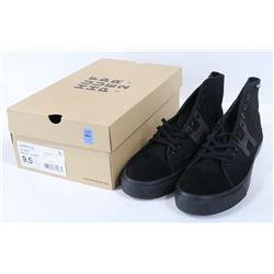 HUF MENS HUPPER2 HIGH BLACK SHOE SIZE 9.5