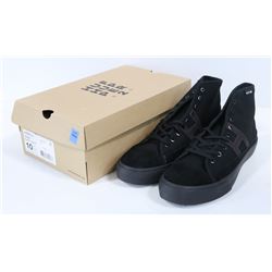 HUF MENS HUPPER2 HIGH BLACK SHOE SIZE 10