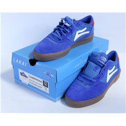 LAKAI CAMBRIDGE BLUE GUM SUEDE MENS SHOES SIZE 11