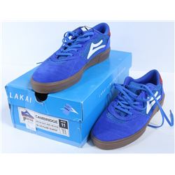 LAKAI CAMBRIDGE BLUE GUM SUEDE MENS SHOES SIZE 11