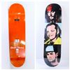 Image 1 : SKATE MENTAL ORANGE/GRAPHIC 8.25" SKATE DECK