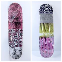THE KILLING FLOOR ABSTRACT 8.25" SKATE DECK