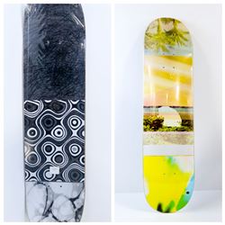 THE KILLING FLOOR ABSTRACT 8" SKATE DECK