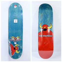 TOY MACHINE MONSTER TURQUOISE 8.5" SKATE DECK