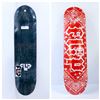 Image 1 : FLIP BLACK/RED 8" X 31.5" SKATE DECK